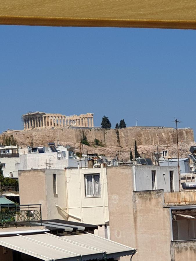 Renovated Studio With Roof Garden Access, 15 M Walk To Acropolis Apartman Athén Kültér fotó